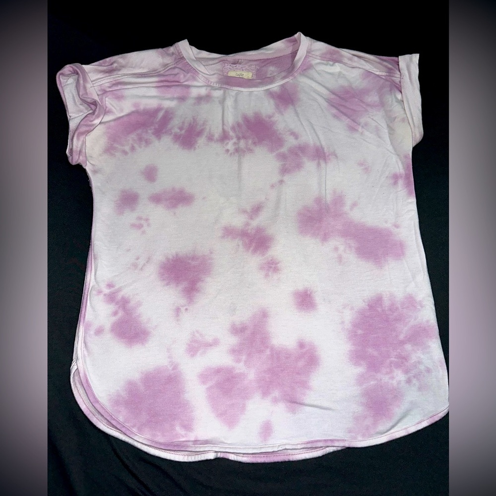 𖣔 PURPLE TⵊE DYE TSHⵊRT 𖣔